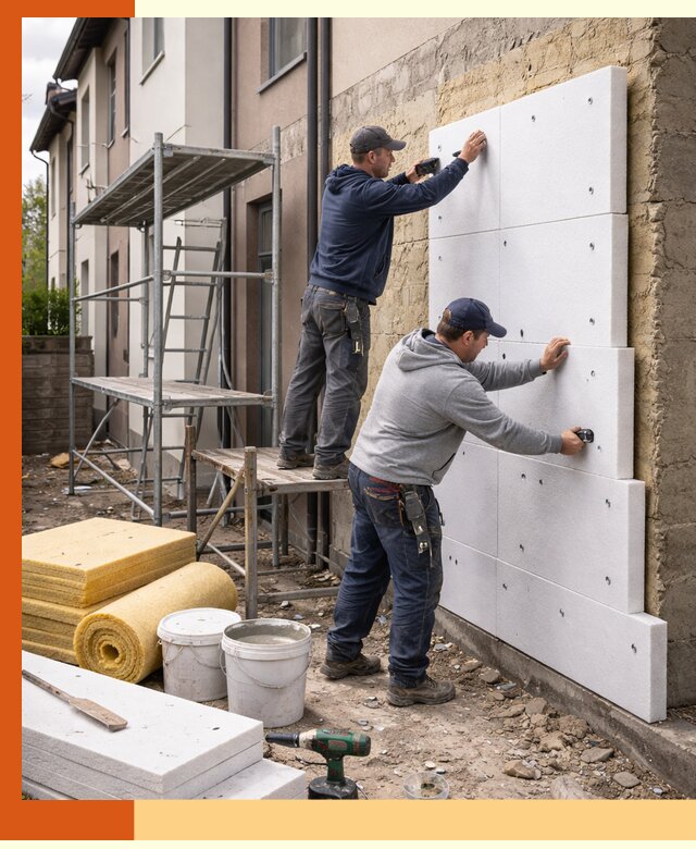 Утепление таунхауса с гарантией комфорта в Касимове