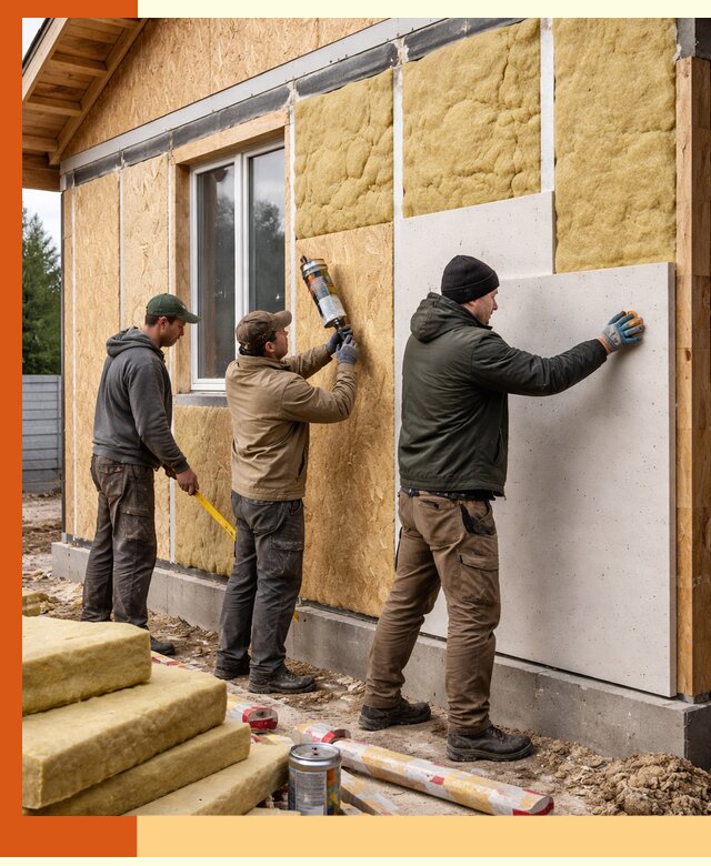 Профессиональное утепление дома из SIP-панелей в Касимове