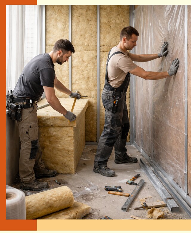 Профессиональное утепление лоджии в Касимове эффективно и надежно