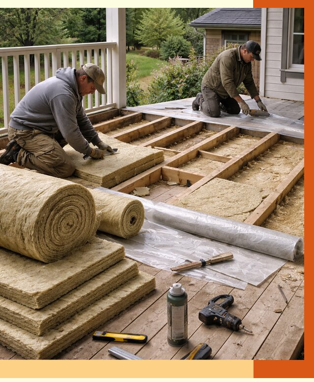 Утепление террасы в Касимове от 4567 руб./м2 — утеплить террасу под ключ | ТепломастерКсм