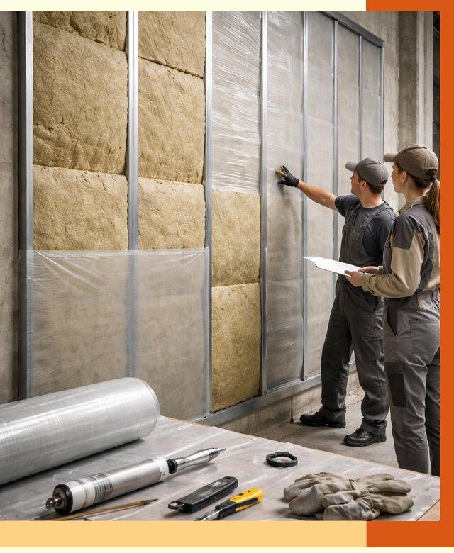 Утепление склада химсырья в Касимове от 4893 руб. под ключ | ТепломастерКсм