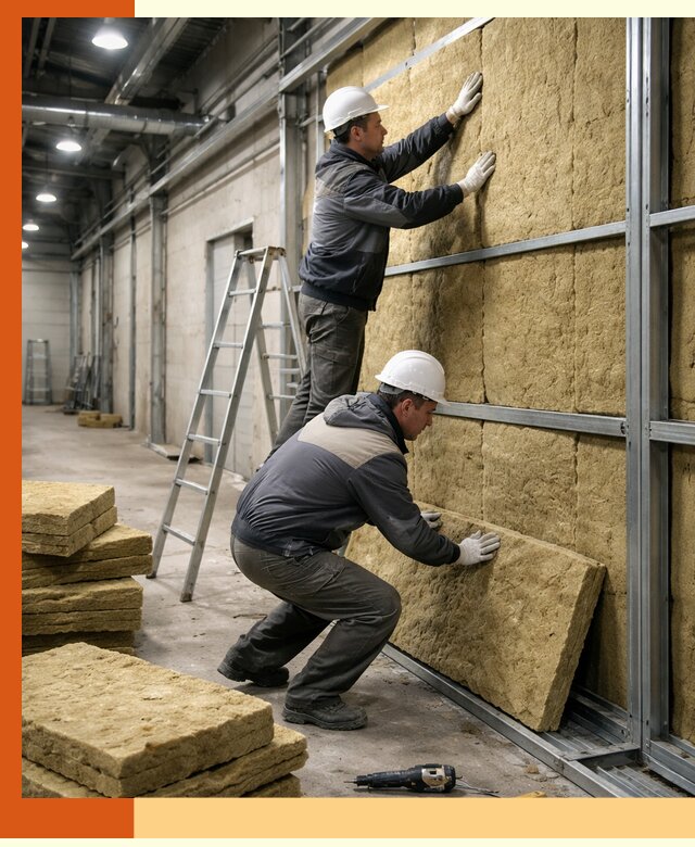 Утепление цеха под ключ в Касимове с гарантией качества