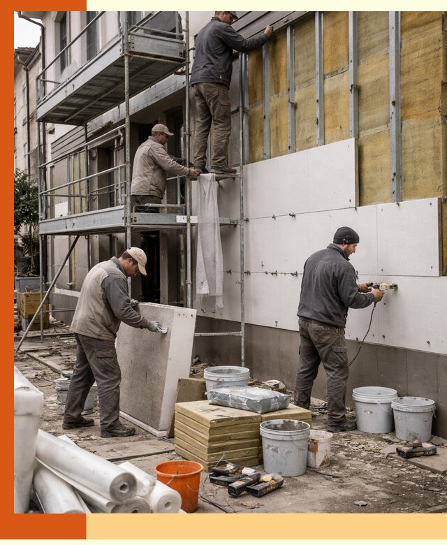 Утепление гостиницы под ключ в Касимове с гарантией качества