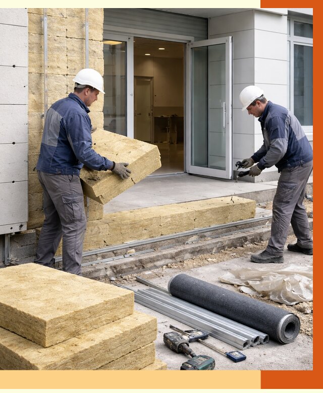 Утепление медицинского центра в Касимове под ключ от 13593 руб./м² | ТепломастерКсм