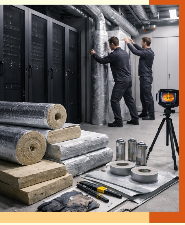 Утепление серверной в Касимове от 9243 руб./м² — комплексно под ключ | ТепломастерКсм