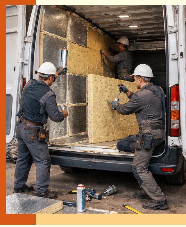 Утепление фургона-рефрижератора в Касимове для сохранения температуры