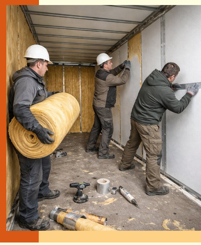 Утепление рефрижераторного контейнера в Касимове профессионально и надежно