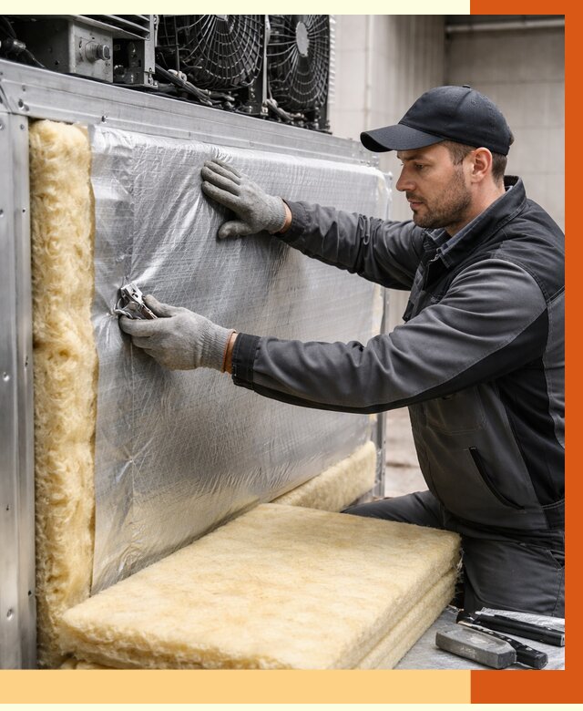 Утепление холодильного агрегата в Касимове от 9243 руб. под ключ | ТепломастерКсм