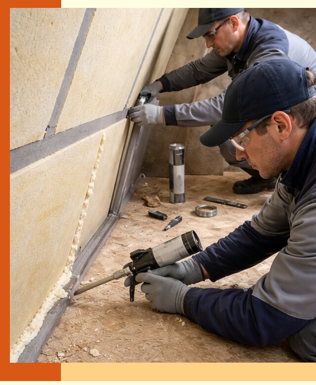 Герметизация стыков ППУ в Касимове — надежное уплотнение швов