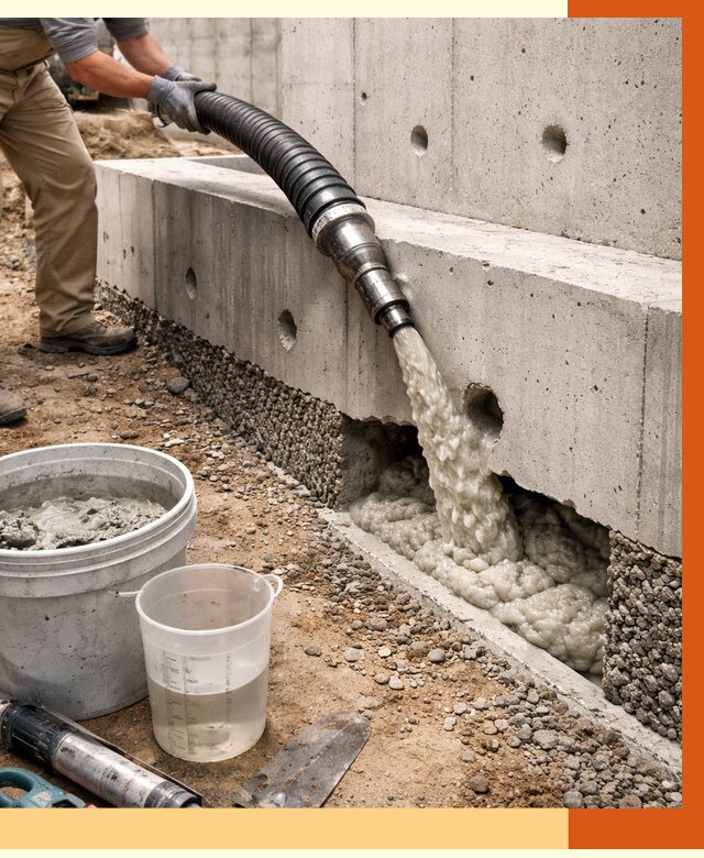 Заполнение полостей фундамента в Касимове от 7394 руб. под ключ | ТепломастерКсм