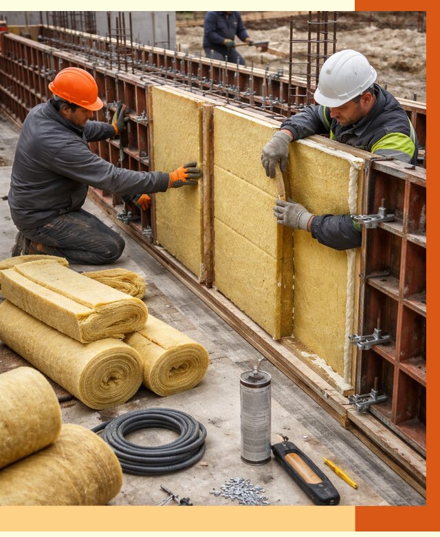 Теплоизоляция опалубки в Касимове от 7829 руб. за м2 — услуги и монтаж | ТепломастерКсм