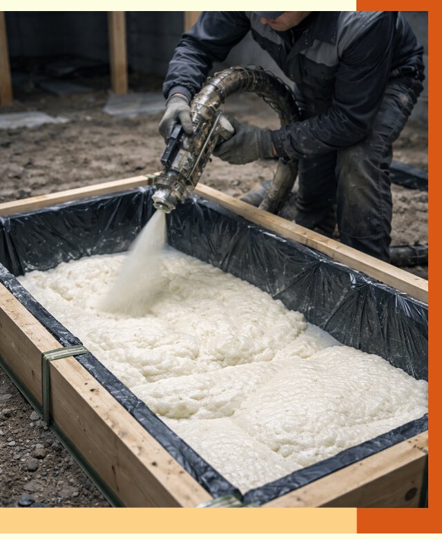 Заливка ППУ в формы в Касимове от 2719 руб. — утепление форм под ключ | ТепломастерКсм