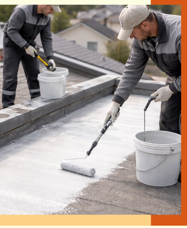 Утепление кровли жидкой теплоизоляцией в Касимове от 2338 руб./м2 | ТепломастерКсм