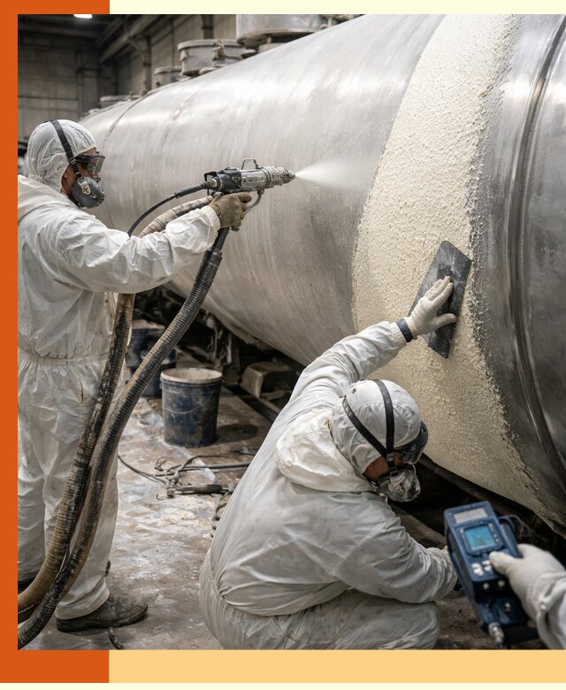 Утепление автоцистерн жидкой теплоизоляцией в Касимове