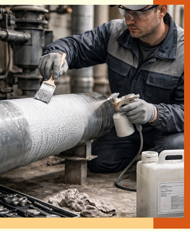 Утепление оборудования жидкой теплоизоляцией в Касимове от 4893 руб. | ТепломастерКсм