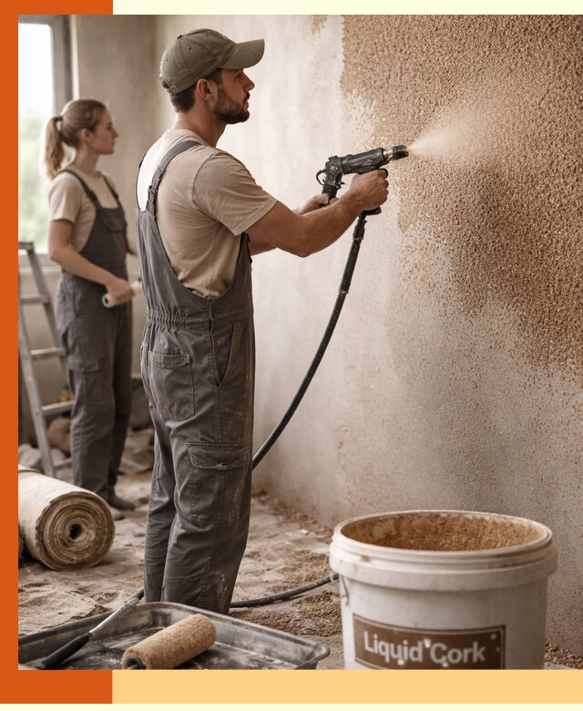 Утепление стен жидкой пробкой в Касимове эффективное и долговечное