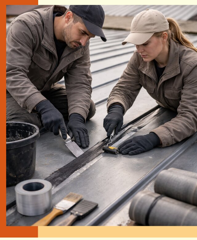 Гидроизоляция фальцевой кровли в Касимове качественно и надежно