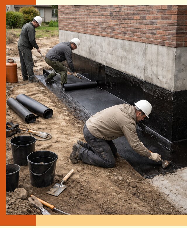 Гидроизоляция фундамента в Касимове: надежная защита строений