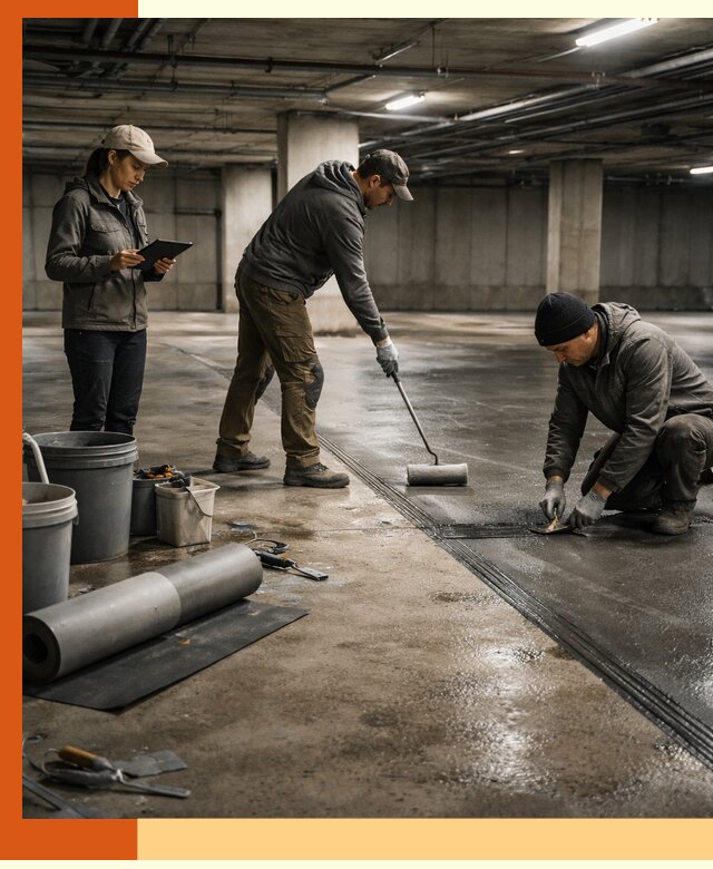 Гидроизоляция паркинга в Касимове: качественная защита зданий