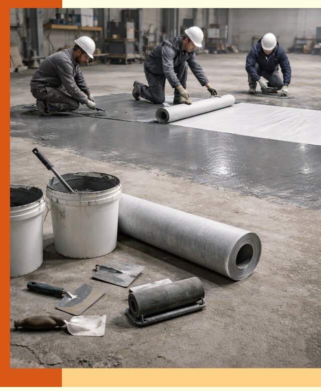 Гидроизоляция промышленного пола в Касимове — защита и долговечность