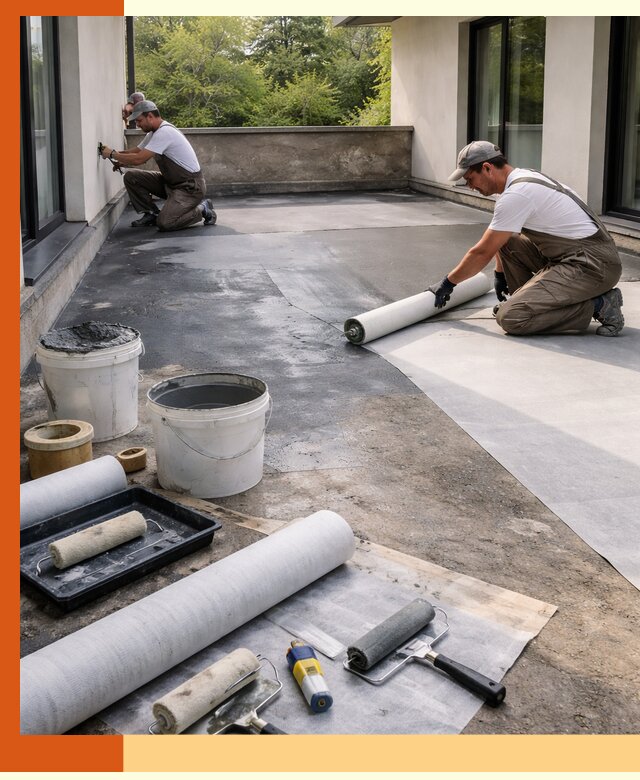 Гидроизоляция террасы в Касимове — надежная защита от влаги и протечек