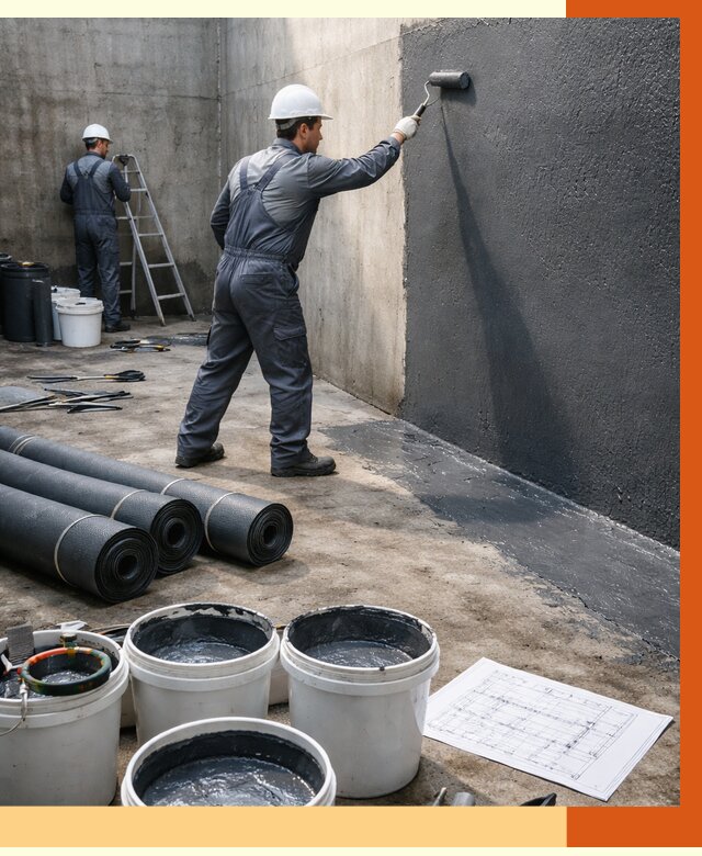 Гидроизоляция резервуара в Касимове от 130488 руб. под ключ | ТепломастерКсм