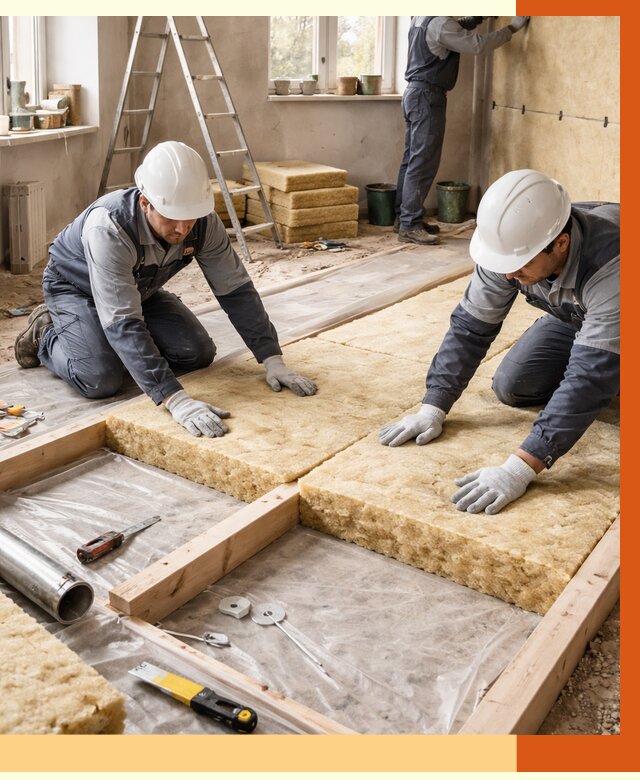 Восстановление теплоизоляции в Касимове от 9243 руб. — ремонт утепления под ключ | ТепломастерКсм